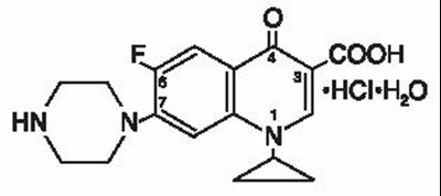 Image Of Chemical Structure Ciprofloxacin (Chemical Structure)